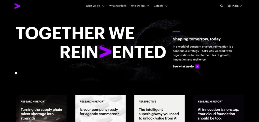 IT Company in Indore: Accenture