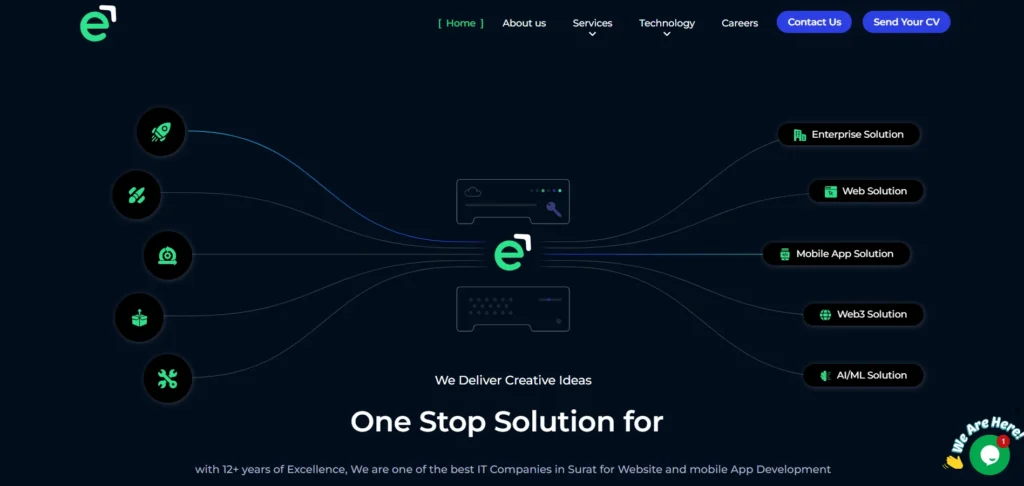 IT Com​pany in Surat - ELa‌unch Solution