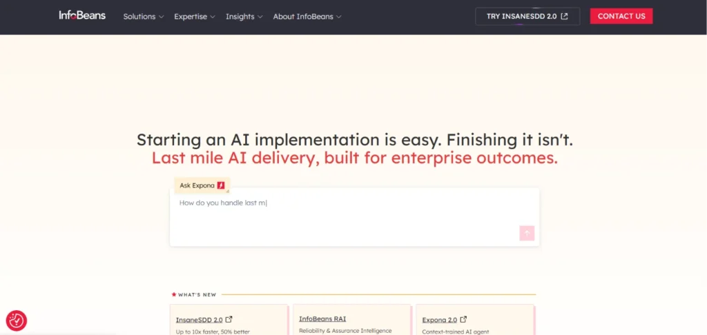 IT Company in Indore: Infobeans Technologies Ltd.
