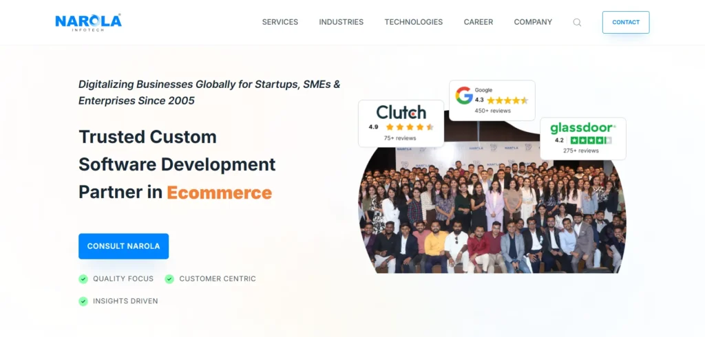 IT Com​pany in Surat - Narola Infotec‍h⁠