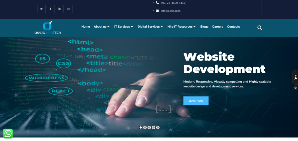 IT Co⁠mpa‌ny in Thane - O⁠ssis Infotech Pvt Ltd