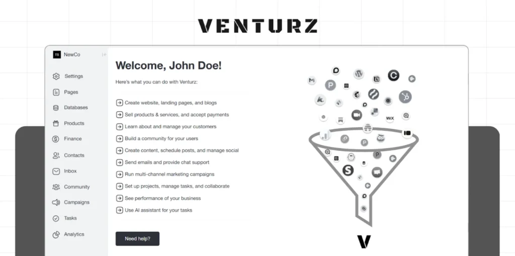 Venturz - Marketing Automation Software