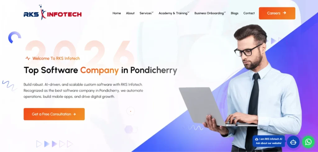 IT Co​mpany in Pondicherry - RKS Infotech