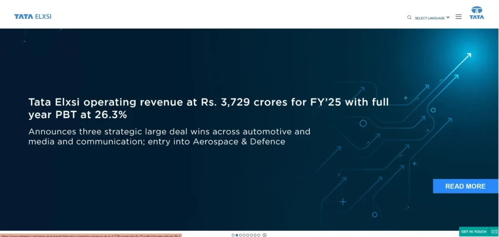 AI Company in India – Tata Elxsi