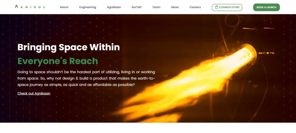 Start-up Company in Chennai - Agnikul Cosmos