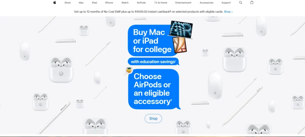 Product-Based Company in India - Apple