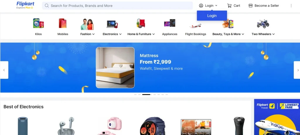 Product-Based Company in India - Flipkart