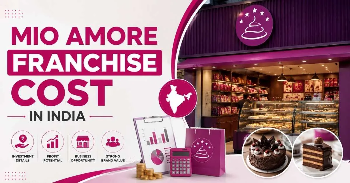 Mio Amore Franchise Cost in India