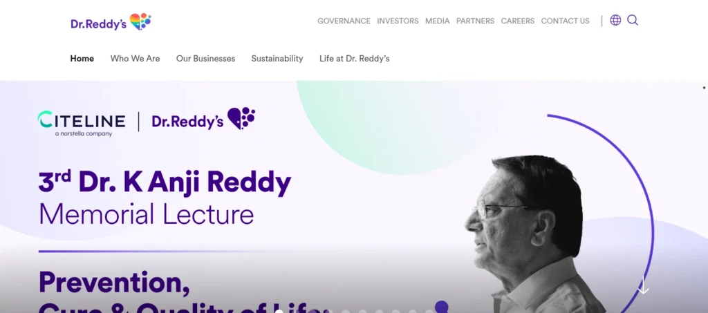 Pharma Company in India - Dr. Reddy's Laboratories