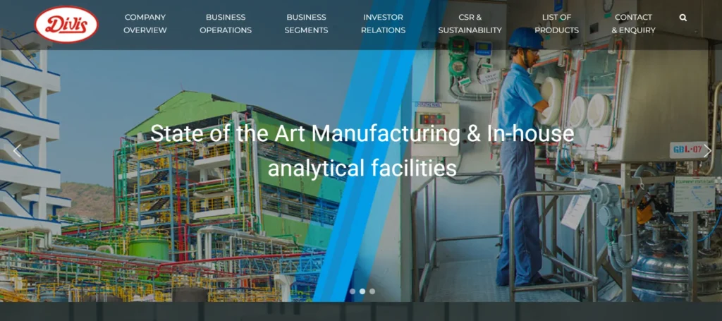 Pharma Company in India - Divi’s Laboratories