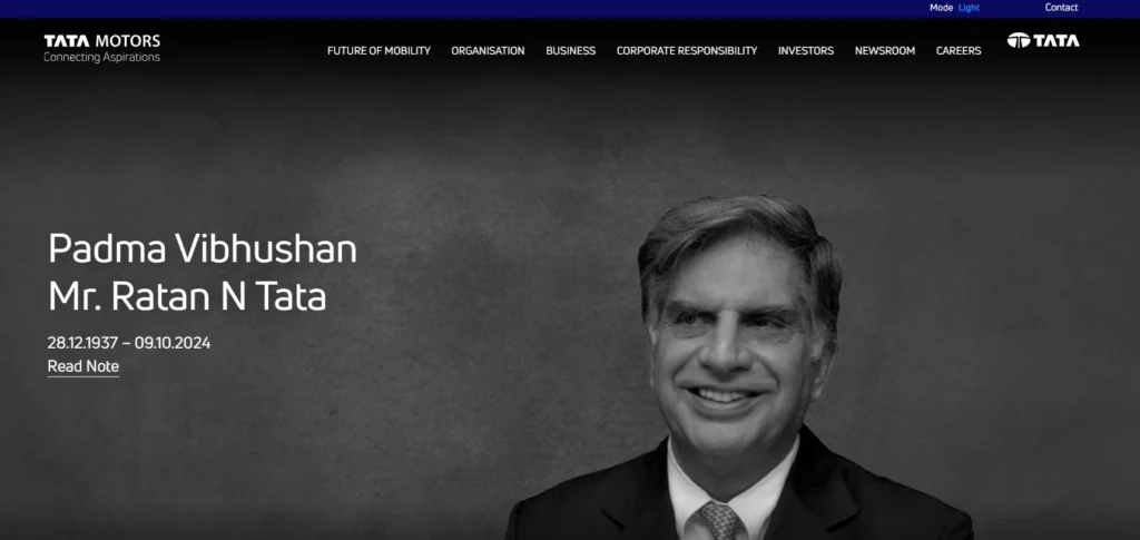 EV Company in India - Tata Motors