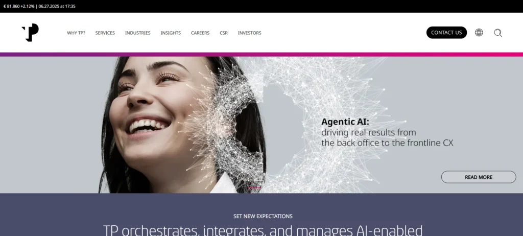 BPO Company in Bangalore -
Teleperformance