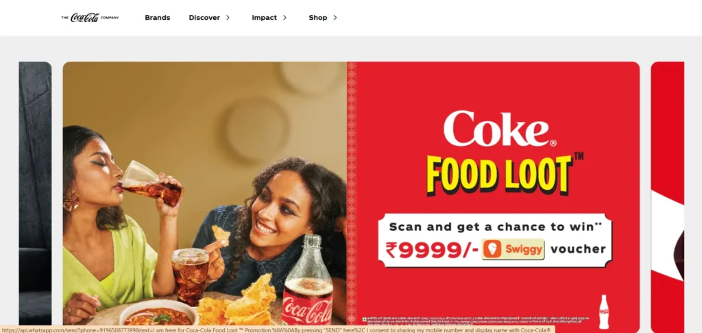 MNC Company in India - coca-cola Company
