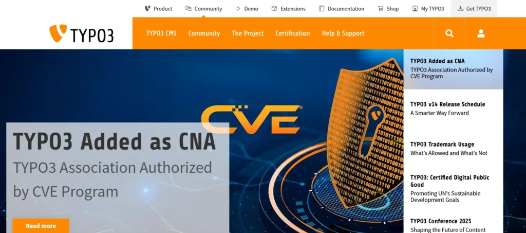 CMS Tool - TYPO3