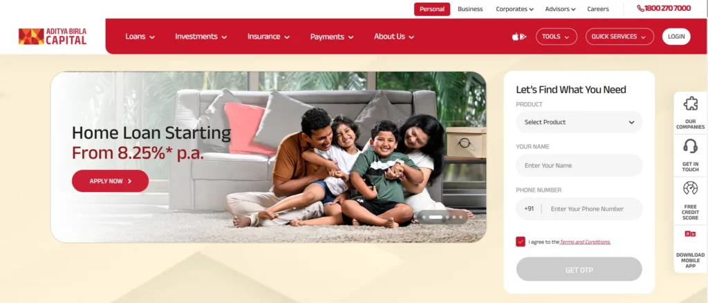 Finance Companies in Mumbai – Aditya Birla Capital