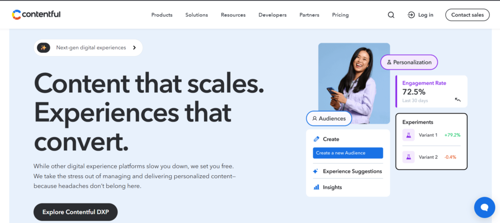 CMS Tool - Contentful