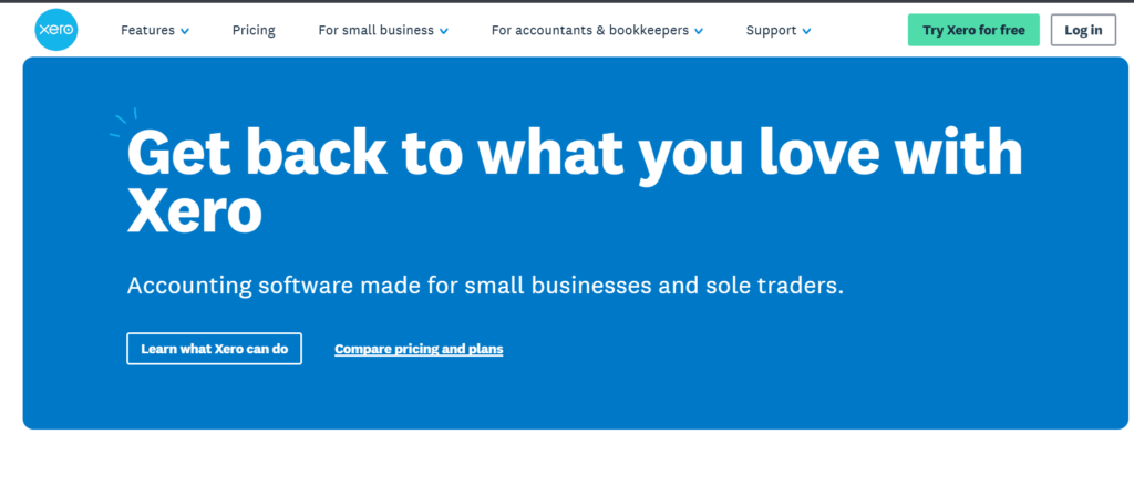 Accounting Software – Xero