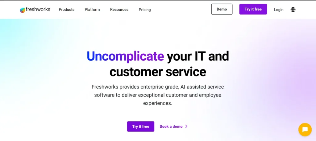 Product-Based Company - Freshworks