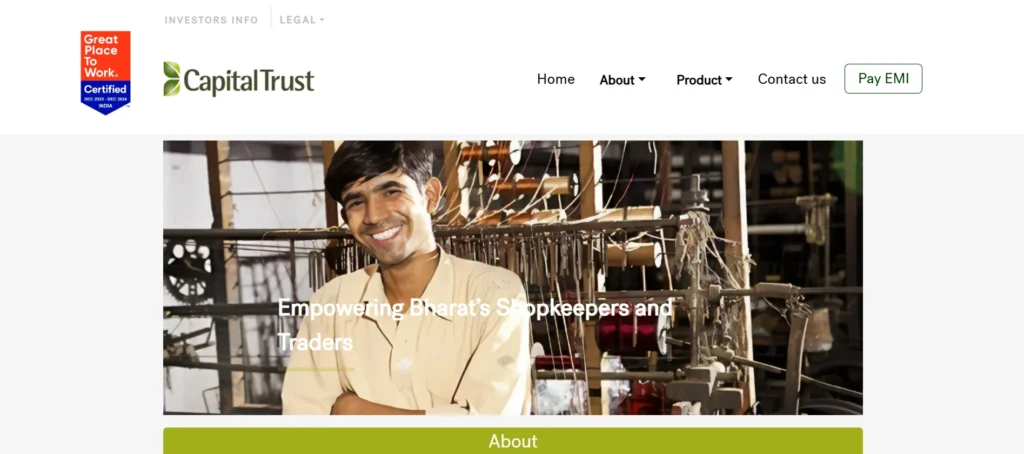Finance Company in Jaipur - Capital Trust Limited