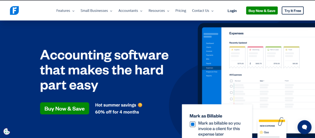 Accounting Software – FreshBooks