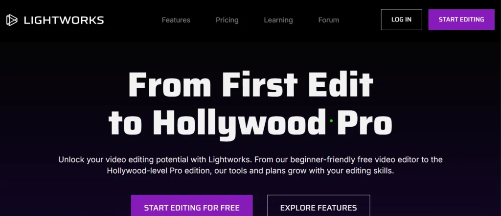 Video Editing Software – Lightworks