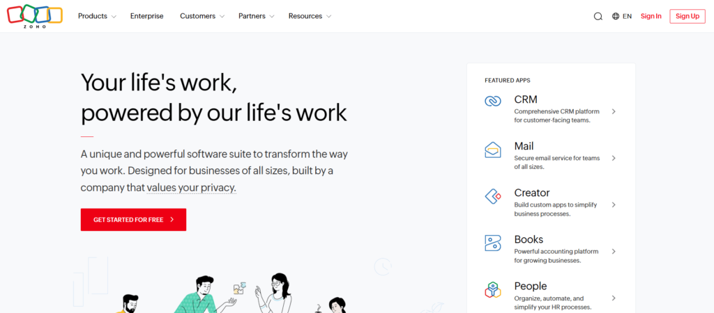 Product-Based Company - Zoho