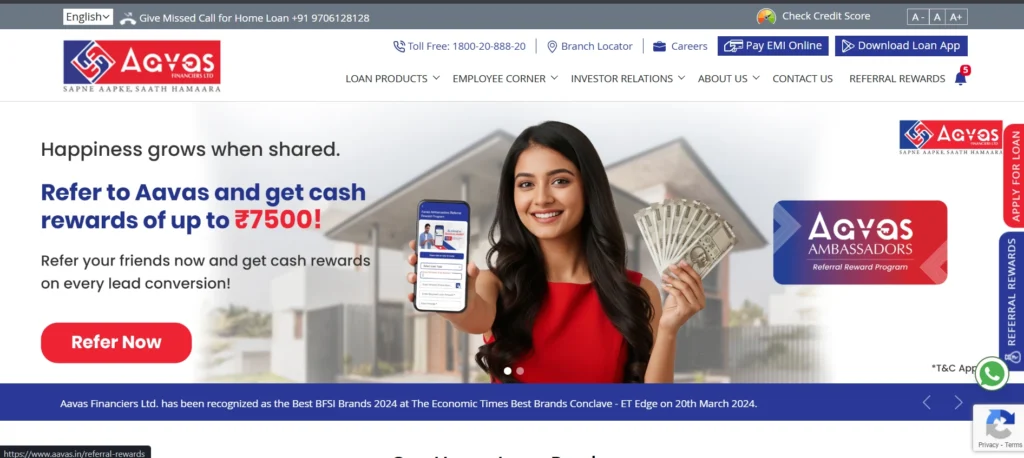 Finance Company in Jaipur - Aavas Financiers Limited