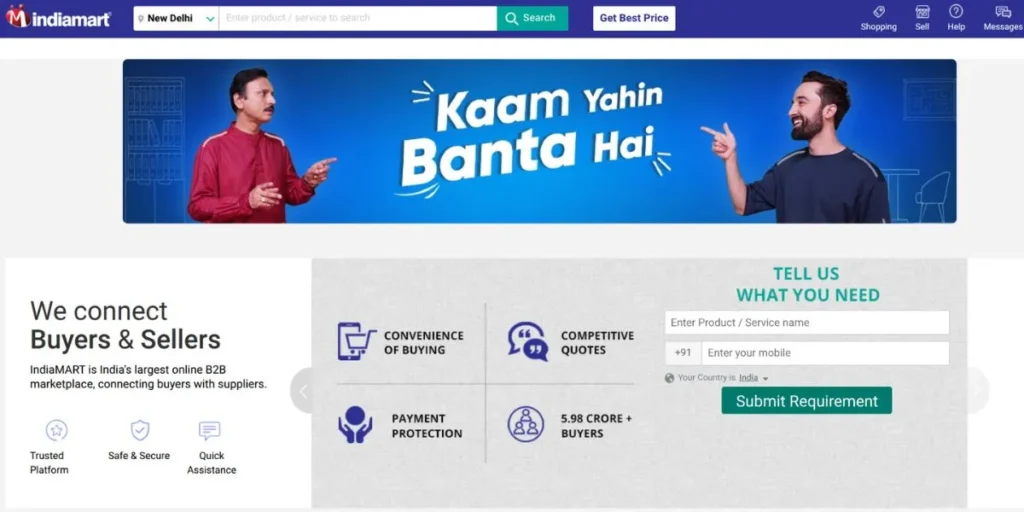 B2B Companies in India
