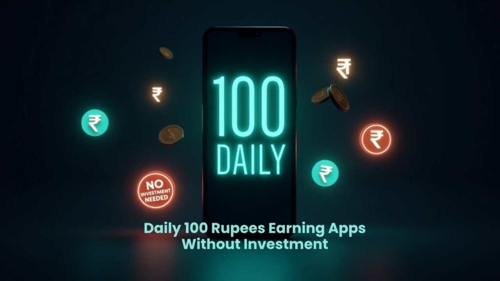 Daily 100 Rupees Earning Apps Without Investment