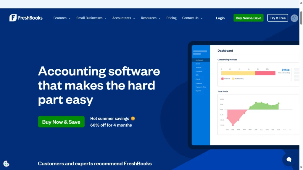 Bookkeeping Software for Small Business - FreshBooks