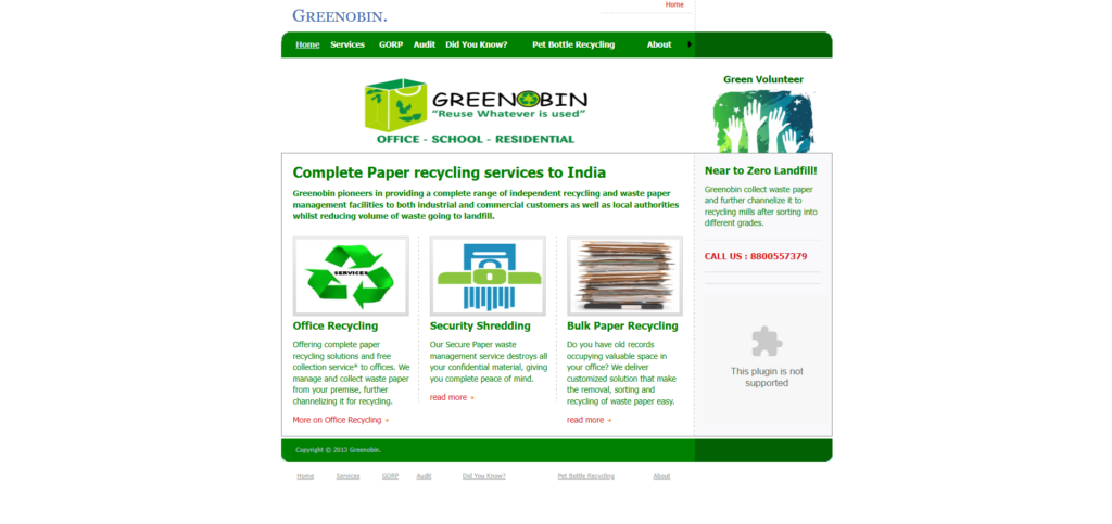 Waste Management Companies in India - Greenobin Recycling Pvt Ltd