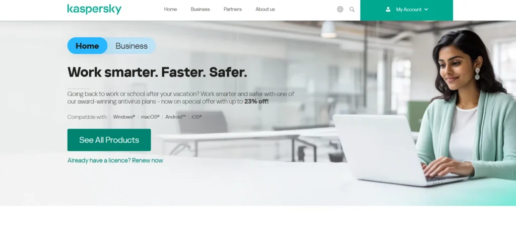 Antivirus Software - Kaspersky Premium