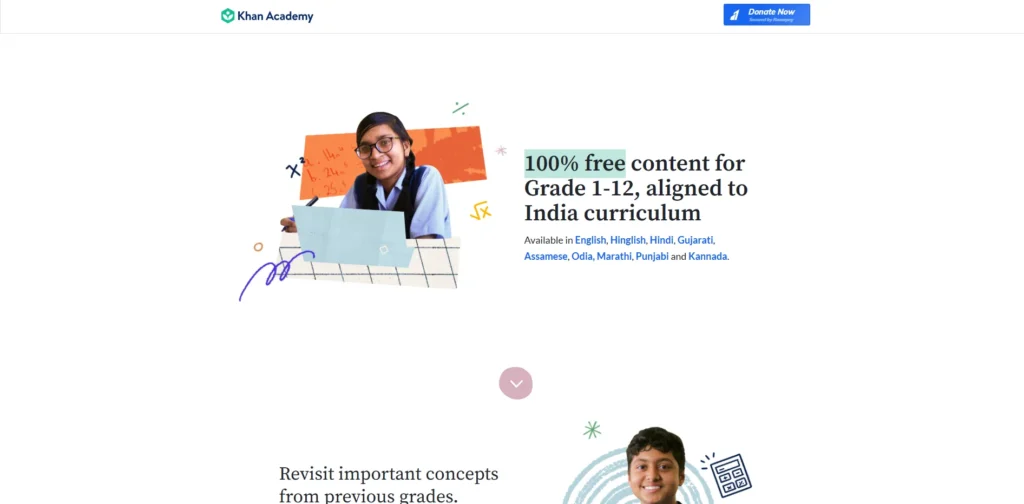 Ed-Tech Company in India - Khan Academy India