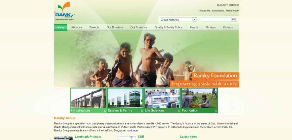 Waste Management Companies in India - Ramky Enviro Engineers Ltd
