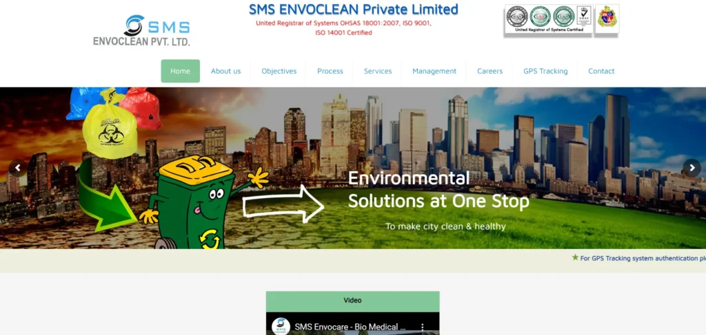 Waste Management Companies in India - SMS Envoclean Pvt Ltd