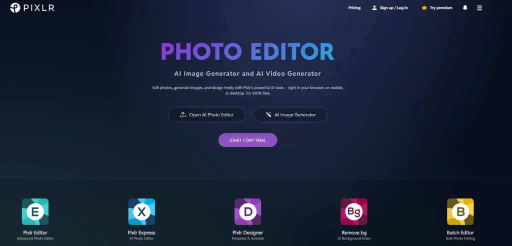Photo Editing Software - Pixlr