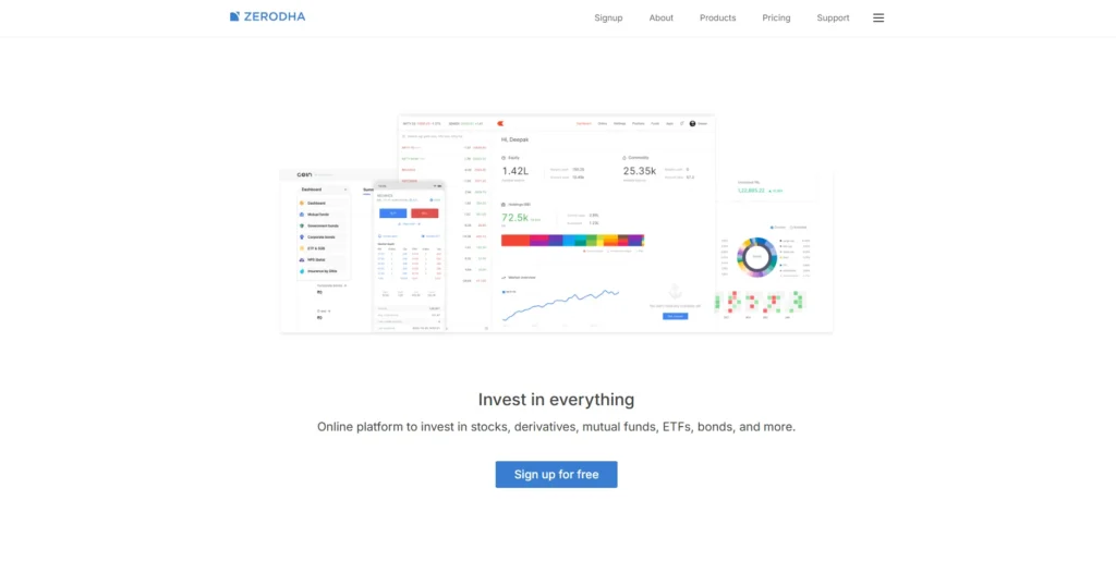 Finance Company in Bangalore - Zerodha