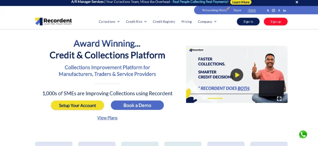 Recordent-Finance Companies in Hyderabad