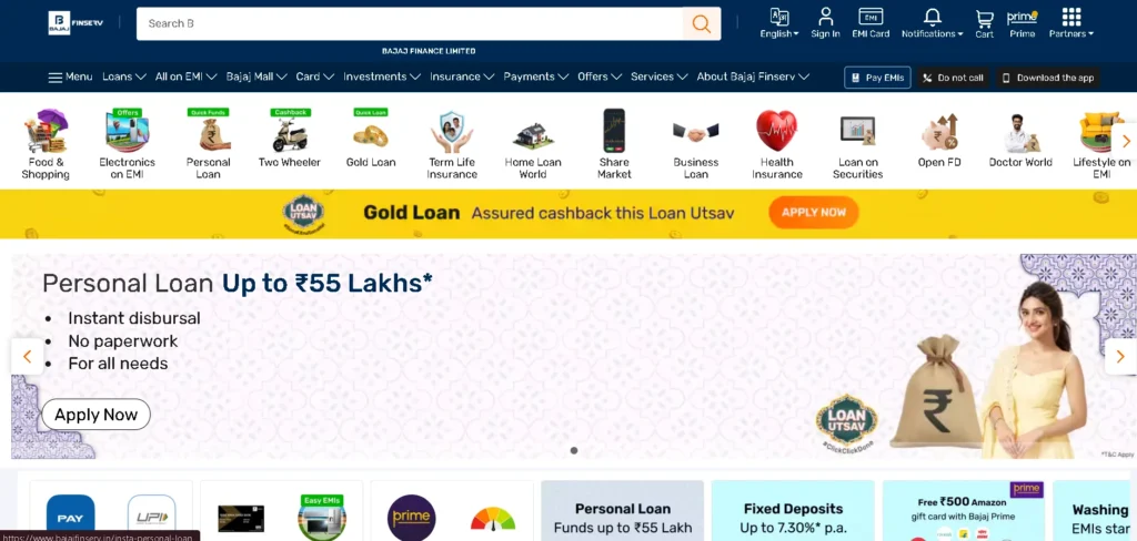 Bajaj Finserv (Hyderabad Operations Center)-Finance Companies in Hyderabad
