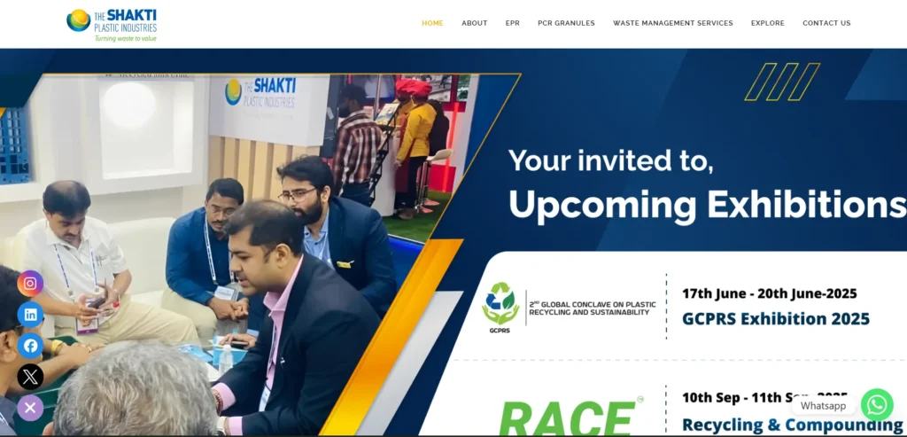 Waste Management Companies in India - Shakti Plastic Industries