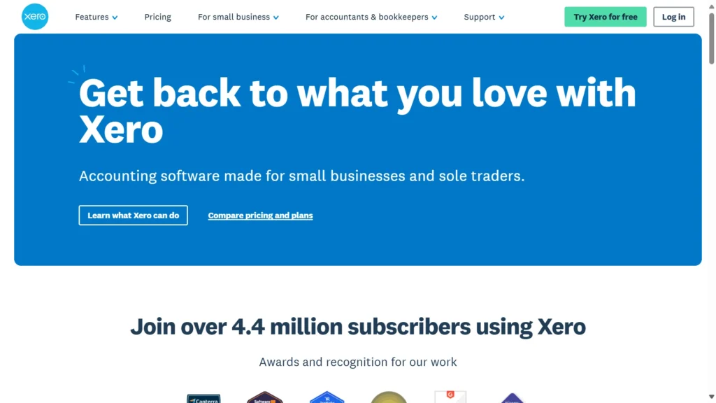 Bookkeeping Software for Small Business - Xero