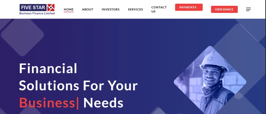 Finance Company in Chennai – Five Star Business Finance

