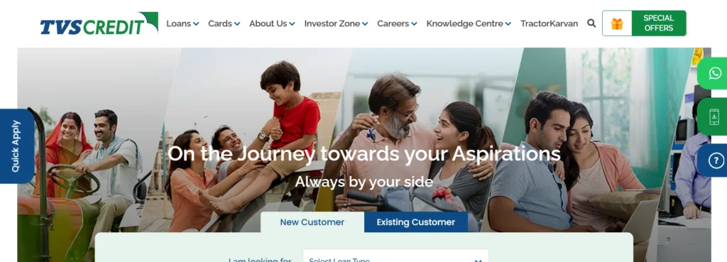 Finance Company in Chennai – TVS Credit Services

