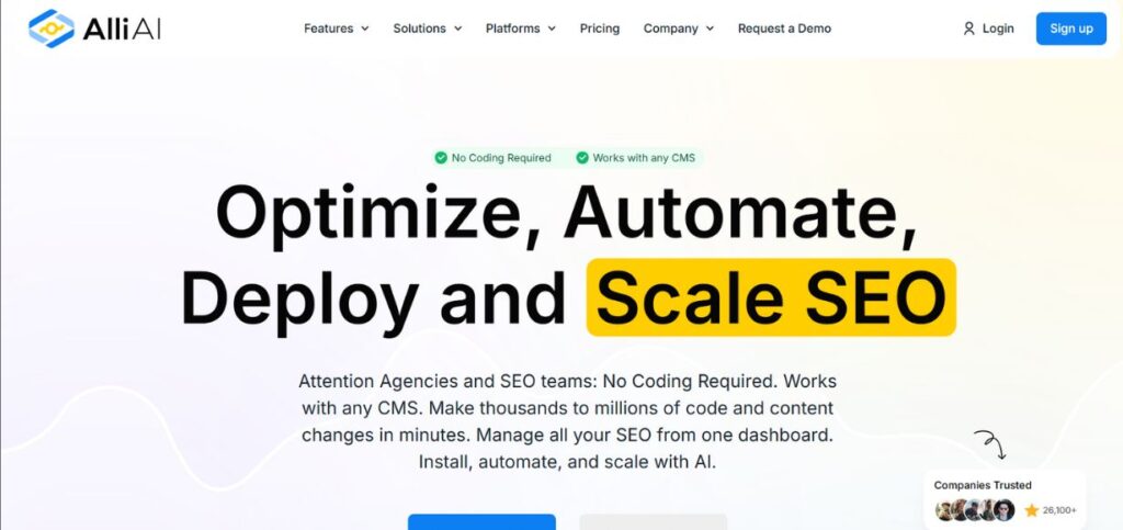 Alli AI - AI SEO Tools