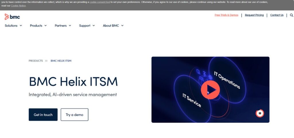BMC Helix ITSM - IT Ticketing Systems