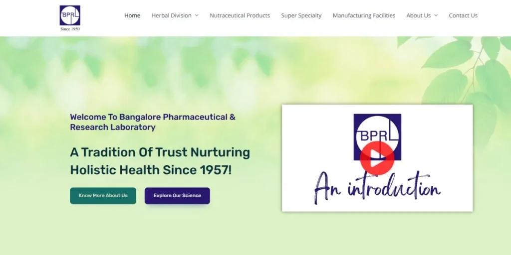 pharma companies in Bangalore