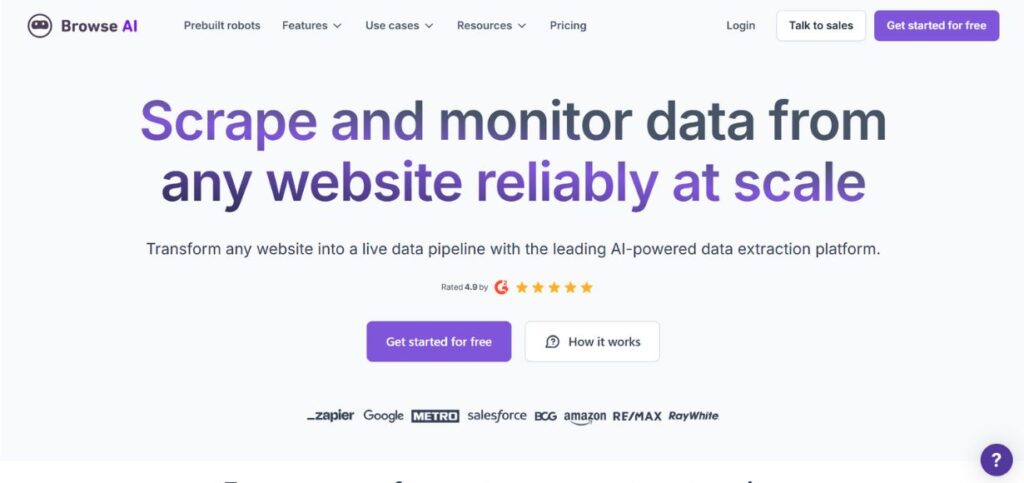 Browse AI - AI for Market Research