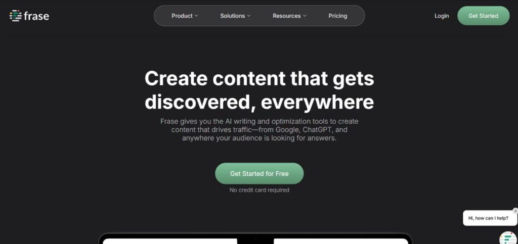 Frase - AI SEO Tools