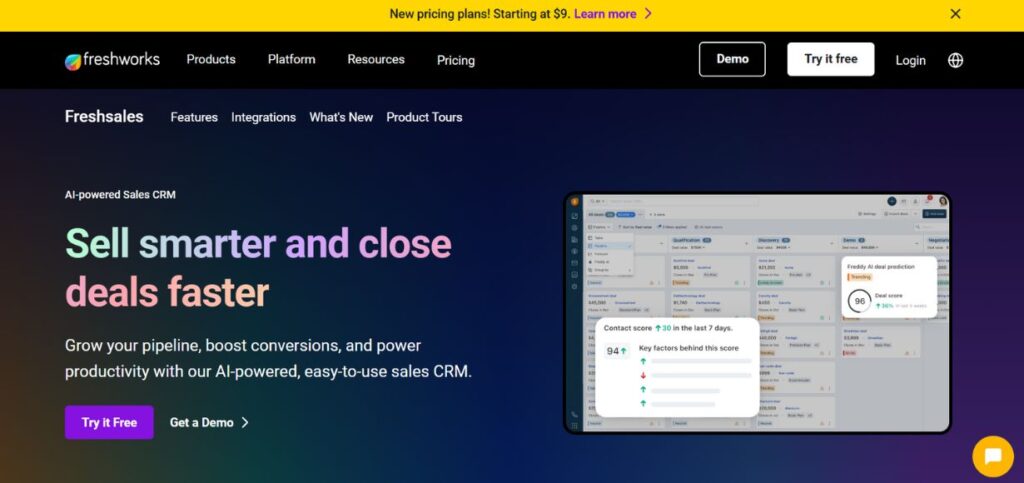 Freshsales - Salesforce Automation Software