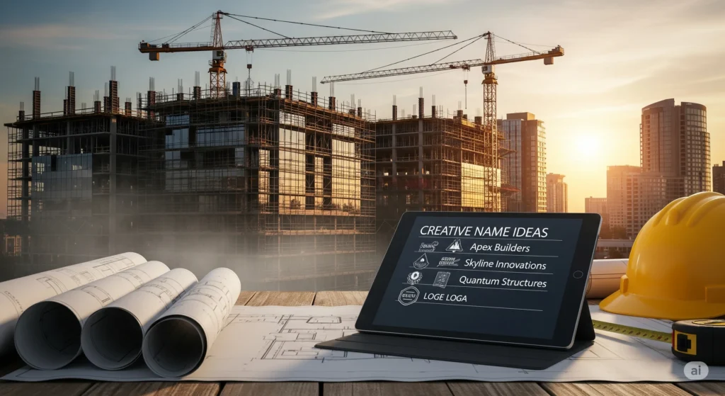 300+ Construction Company Name Ideas